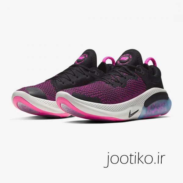 کفش نایک جوی راید مشکی بنفش Nike Joyride Run Flyknit