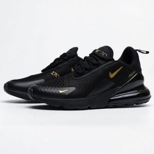 کفش نایک ایرمکس 270 Nike Air Max مشکی طلایی