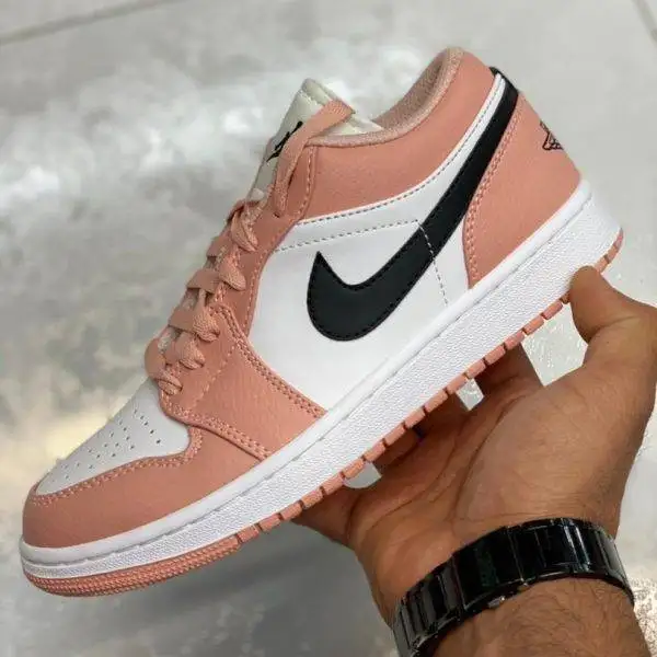 جردن وان لایت آرکتیک Jordan 1 Low Light Arctic Orange Pink