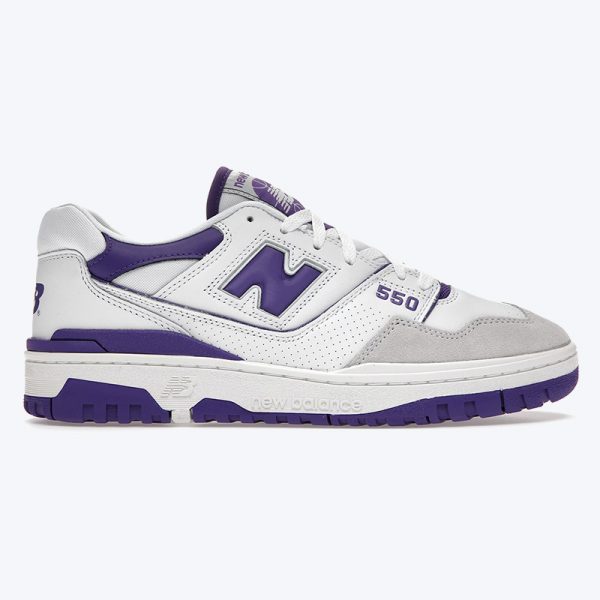 کفش نیوبالانس 550 New Balance 550 White Purple
