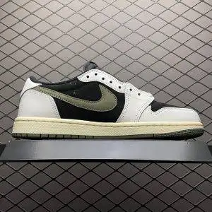 جردن وان تراویس اسکات Jordan 1 Retro Low OG SP Travis Scott Olive