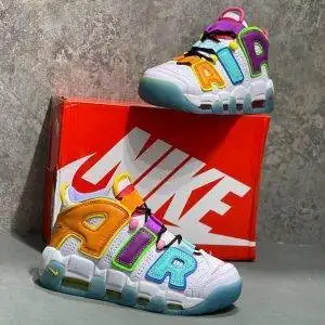 نایک ایر مور آپتمپو مولتی کالر Nike Air More Uptempo Multi-Color