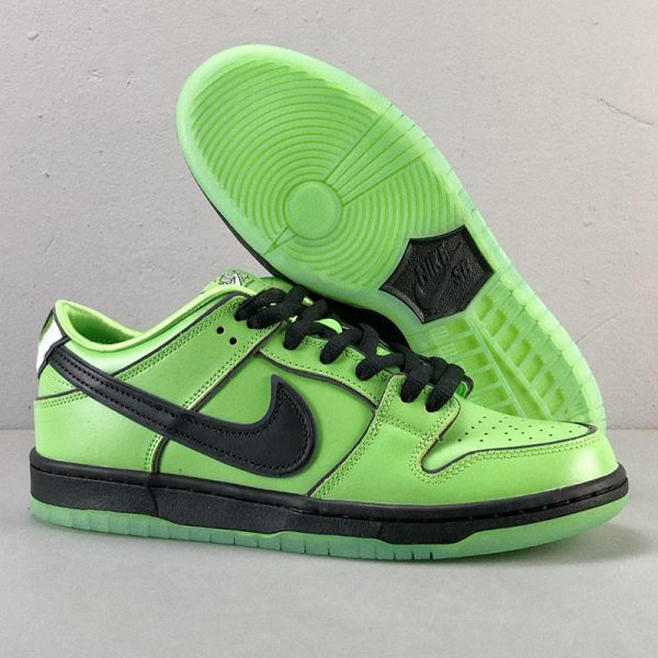 Nike SB Dunk Low The Powerpuff Girls Buttercup