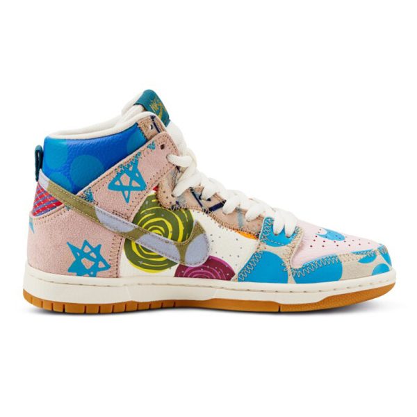 Nike SB Dunk High Thomas Campbell What the Dunk 918321-381