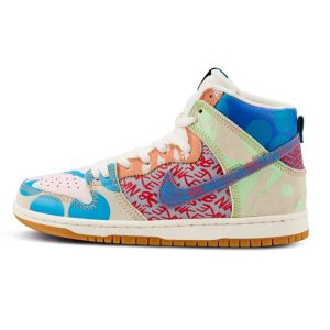 Nike SB Dunk High Thomas Campbell What the Dunk 918321-381
