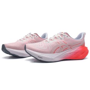 اسیکس نوابلاست Asics NOVABLAST 4 White/Sunrise Red