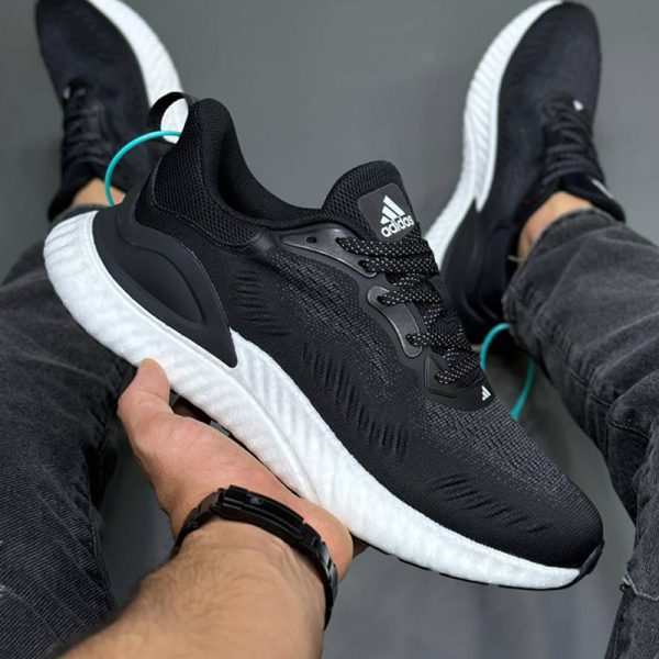 کفش آدیداس آلفابونس بوست Adidas Alphabounce Boost مشکی سفید