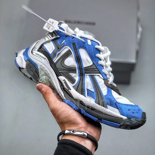 بالنسیاگا رانر Balenciaga Runner Blue & Gray 232342M237039