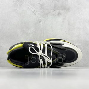 بالمین یونیکورن Balmain Unicorn Low-Top Black Yellow مشکی زرد