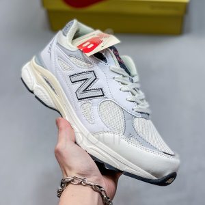 کفش نیوبالانس مردانه New Balance 990 v3 MiUSA Teddy Santis Sea Salt