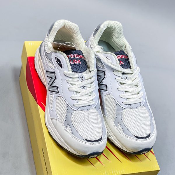 کفش نیوبالانس مردانه New Balance 990 v3 MiUSA Teddy Santis Sea Salt