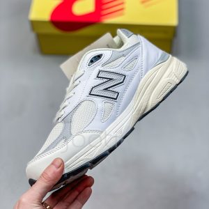 کفش نیوبالانس مردانه New Balance 990 v3 MiUSA Teddy Santis Sea Salt