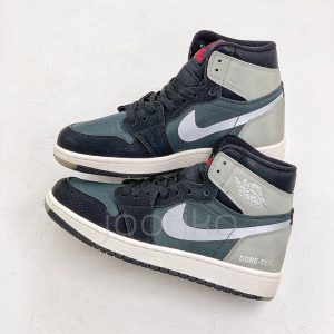 جردن وان گورتکس Jordan 1 Retro High Element Gore-Tex Black Particle Grey