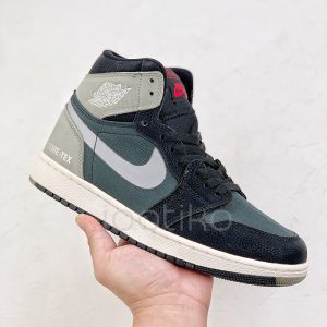 جردن وان گورتکس Jordan 1 Retro High Element Gore-Tex Black Particle Grey