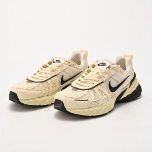 نایک وی تو کی ران Nike V2K Run Light Beige Black