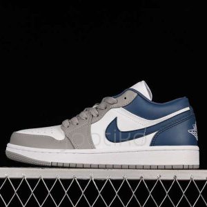 DC0774-042 جردن وان لو Jordan 1 Low Stealth French Blue استلث فرنچ بلو