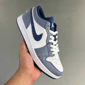 نایک جردن وان Jordan 1 Low Slate Blue Navy