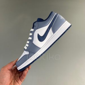 نایک جردن وان Jordan 1 Low Slate Blue Navy