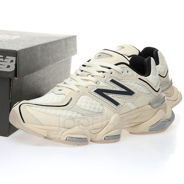 کفش نیوبالانس New Balance 9060 Turtledove Black Silver Metallic