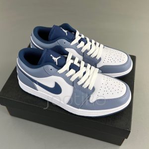 نایک جردن وان Jordan 1 Low Slate Blue Navy