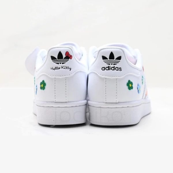 آدیداس سوپر استار adidas x Hello Kitty and Friends Superstar White کیتی