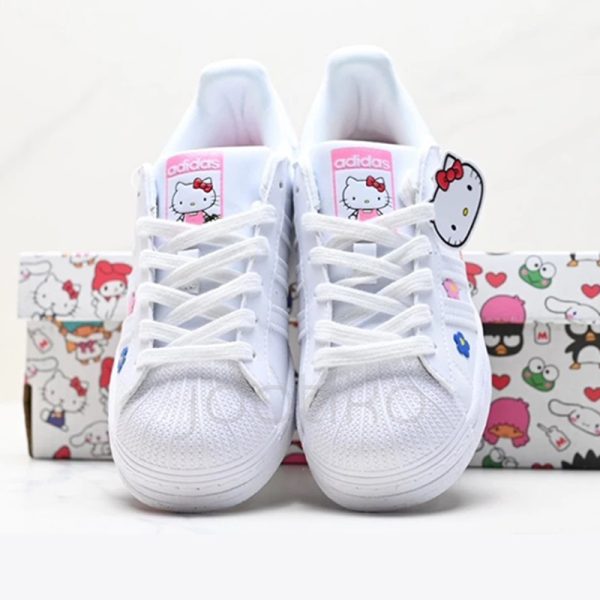 آدیداس سوپر استار adidas x Hello Kitty and Friends Superstar White کیتی