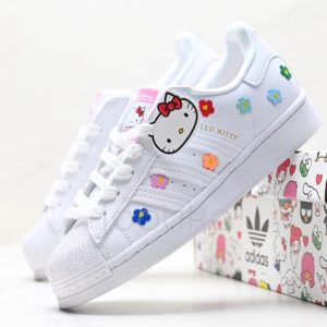 آدیداس سوپر استار adidas x Hello Kitty and Friends Superstar White کیتی